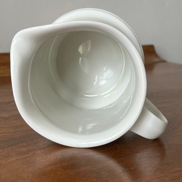 Goebel "Burgund" Creamer Vintage W. Germany Oeslauer Manufaktur Floral Blue Gray - Picture 7 of 9